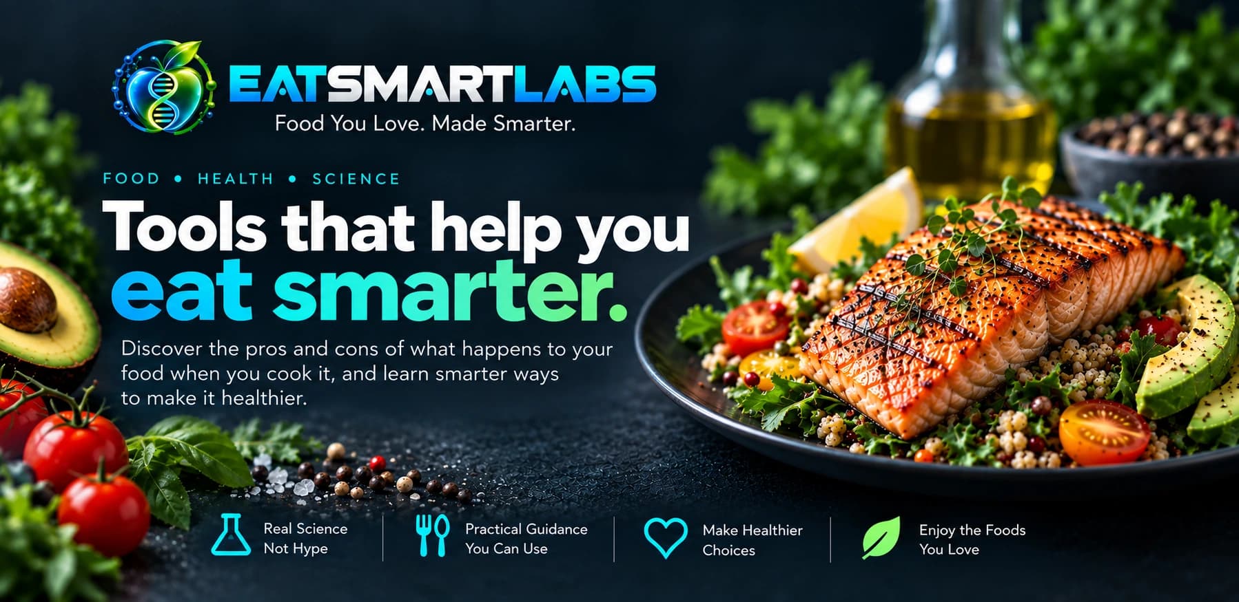 EatSmartLabs food, health, and science hero